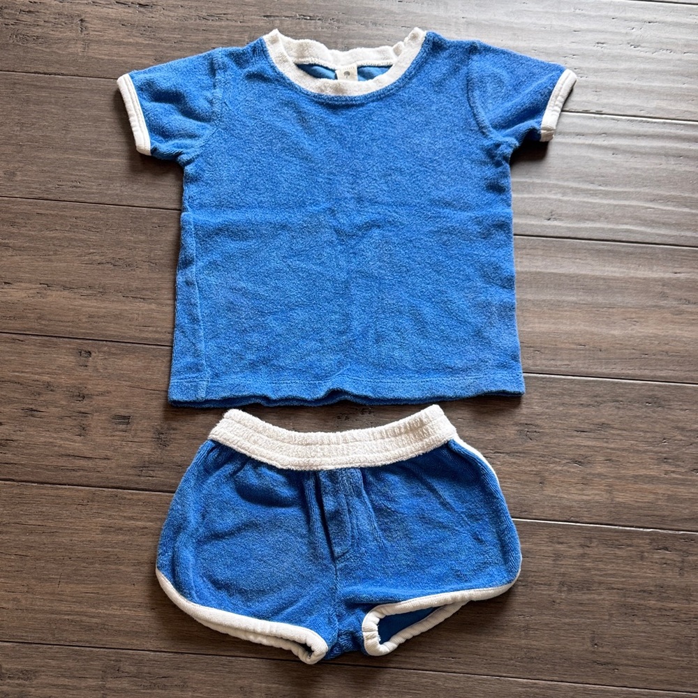 KQ terry clothe set
